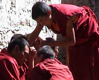 debating monks